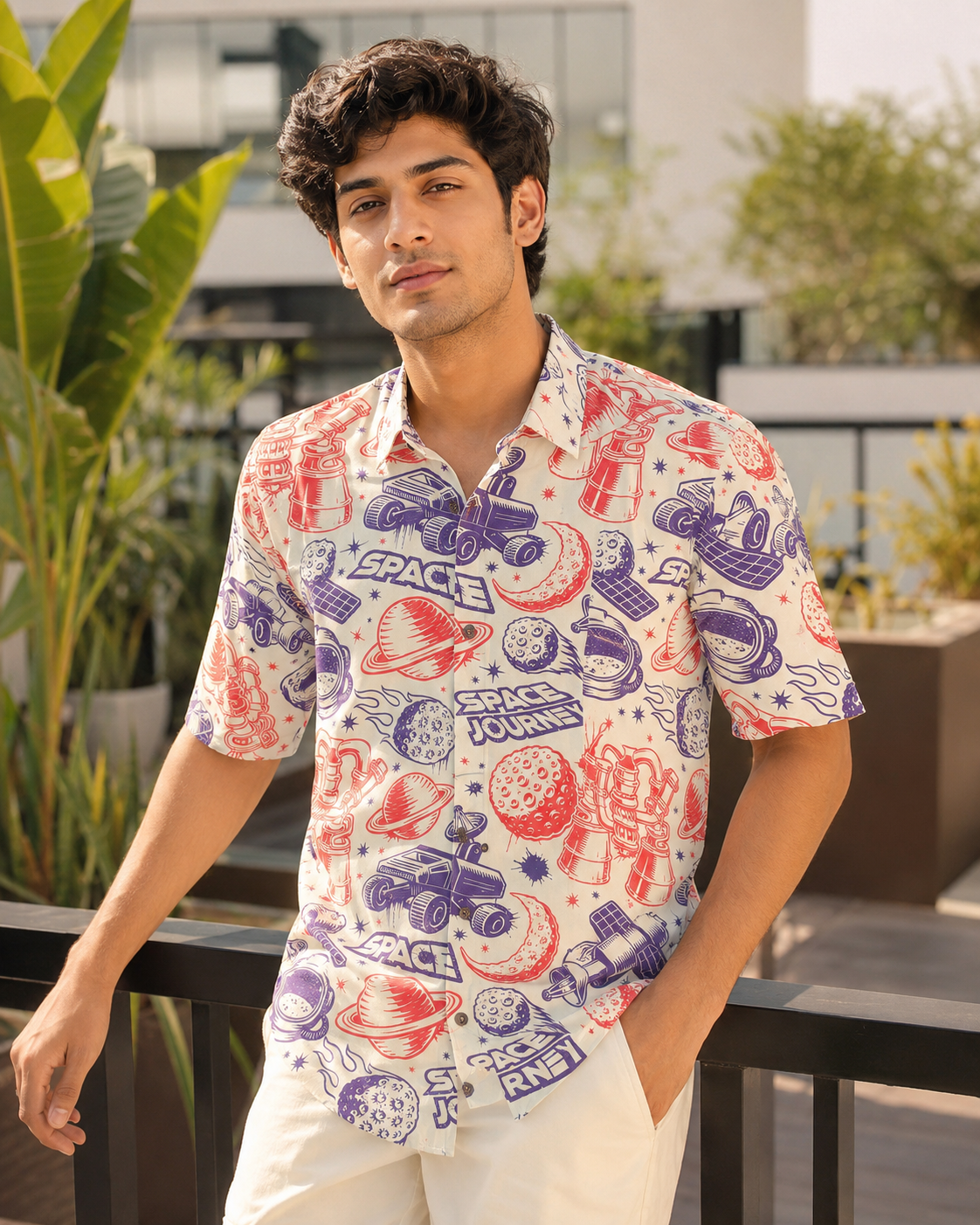 Space Journey Hawaiian Shirt