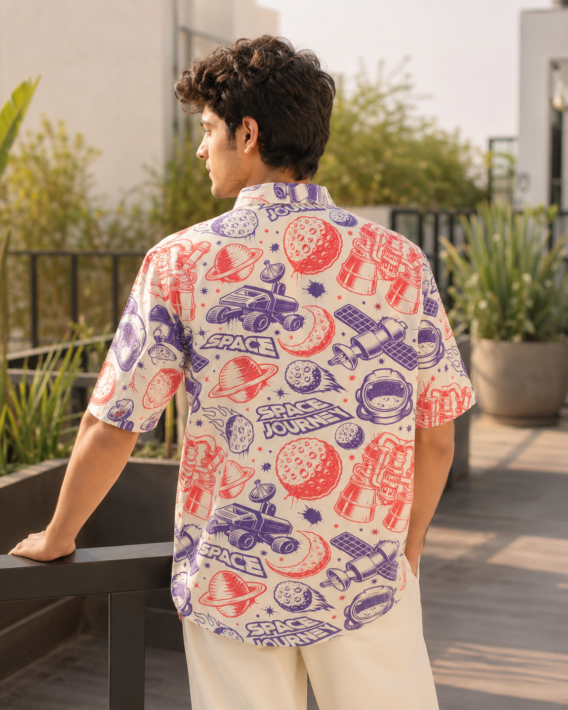 Space Journey Hawaiian Shirt