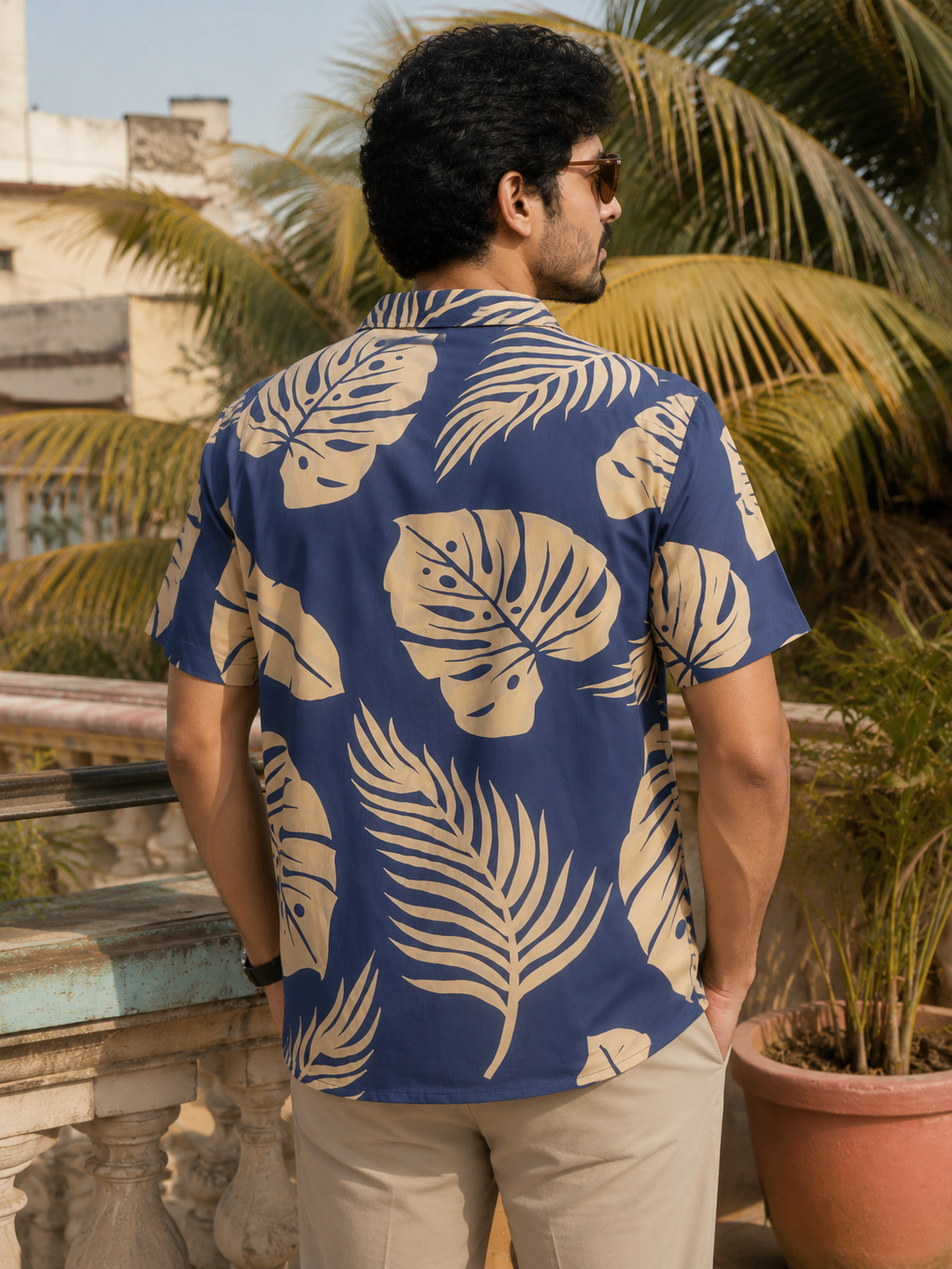 Shady Tropical Hawaiian Shirt