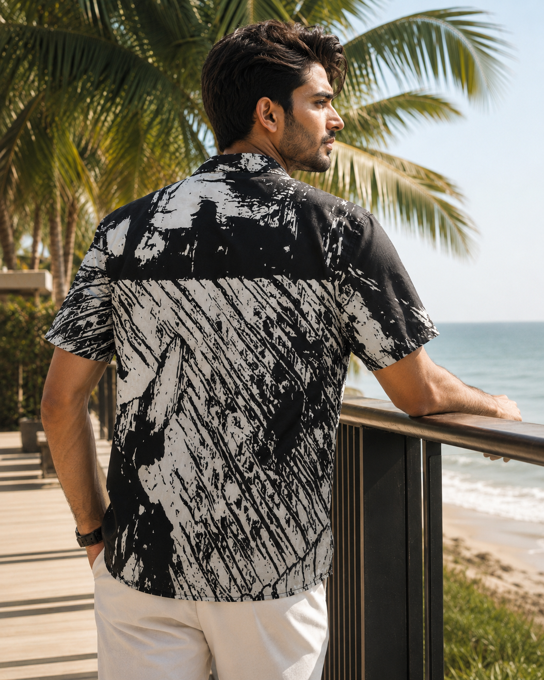 Distress Hawaiian Shirt