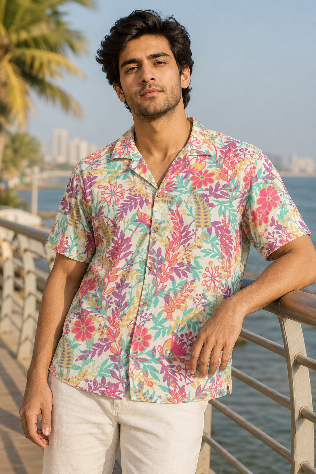 Hello Spring Hawaiian Shirt