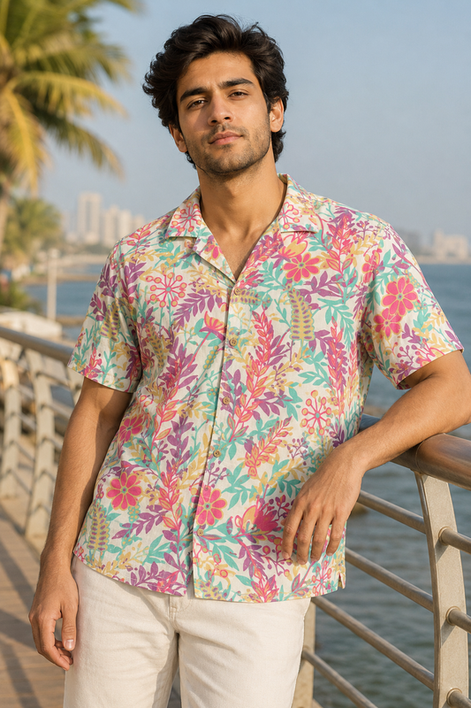 Hello Spring Hawaiian Shirt