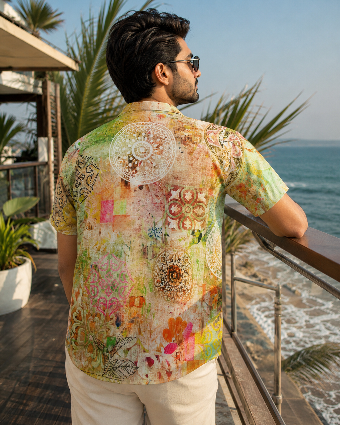 Digital Effect Hawaiian Shirt
