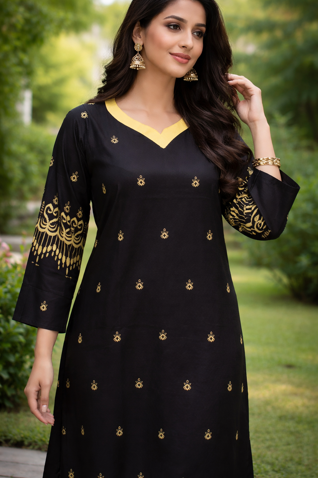 Uzbek Ikat 2 Piece Ladies Suit