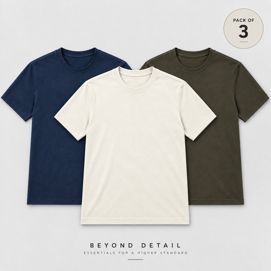Pack of Three - Crew Neck