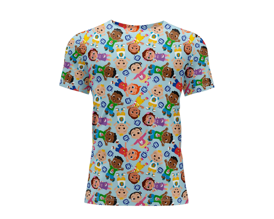 Cocomelon Blue Kids T-Shirt