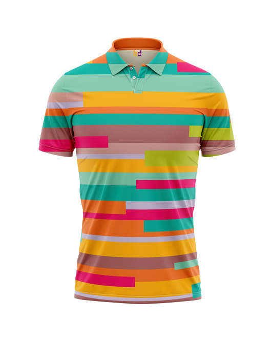 Color Bar Polo