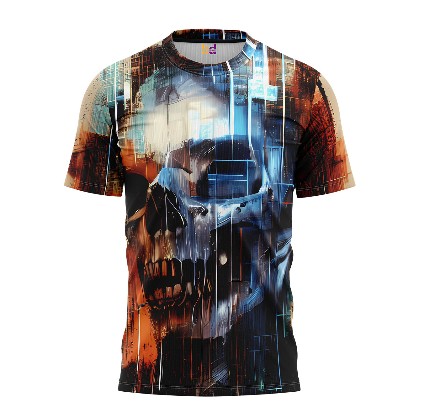 Cyborg Skull T-Shirt