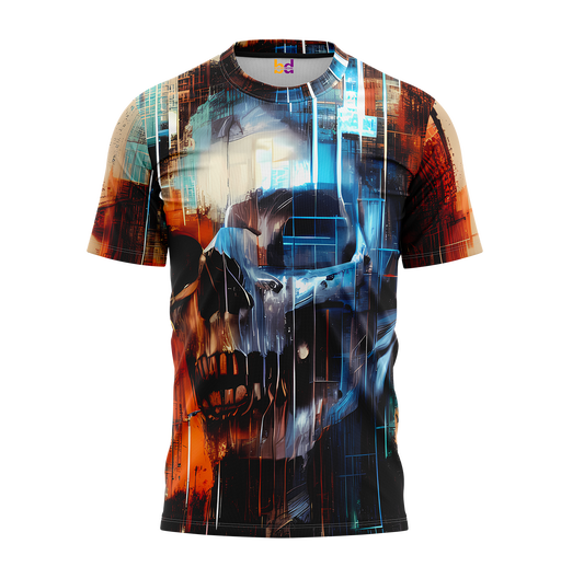 Cyborg Skull T-Shirt