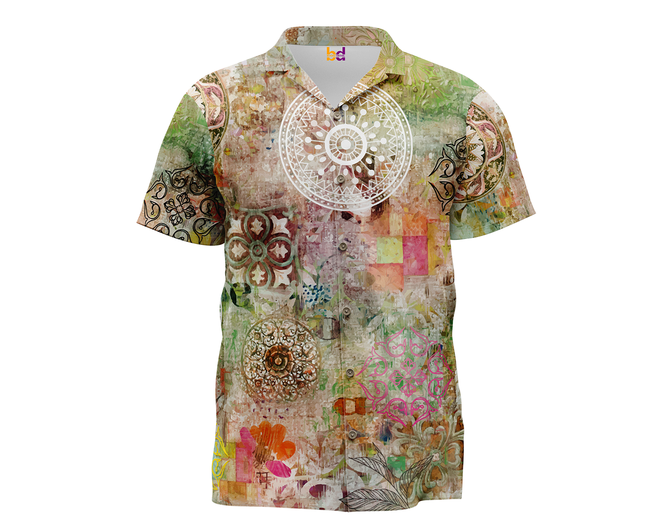 Digital Effect Hawaiian Shirt
