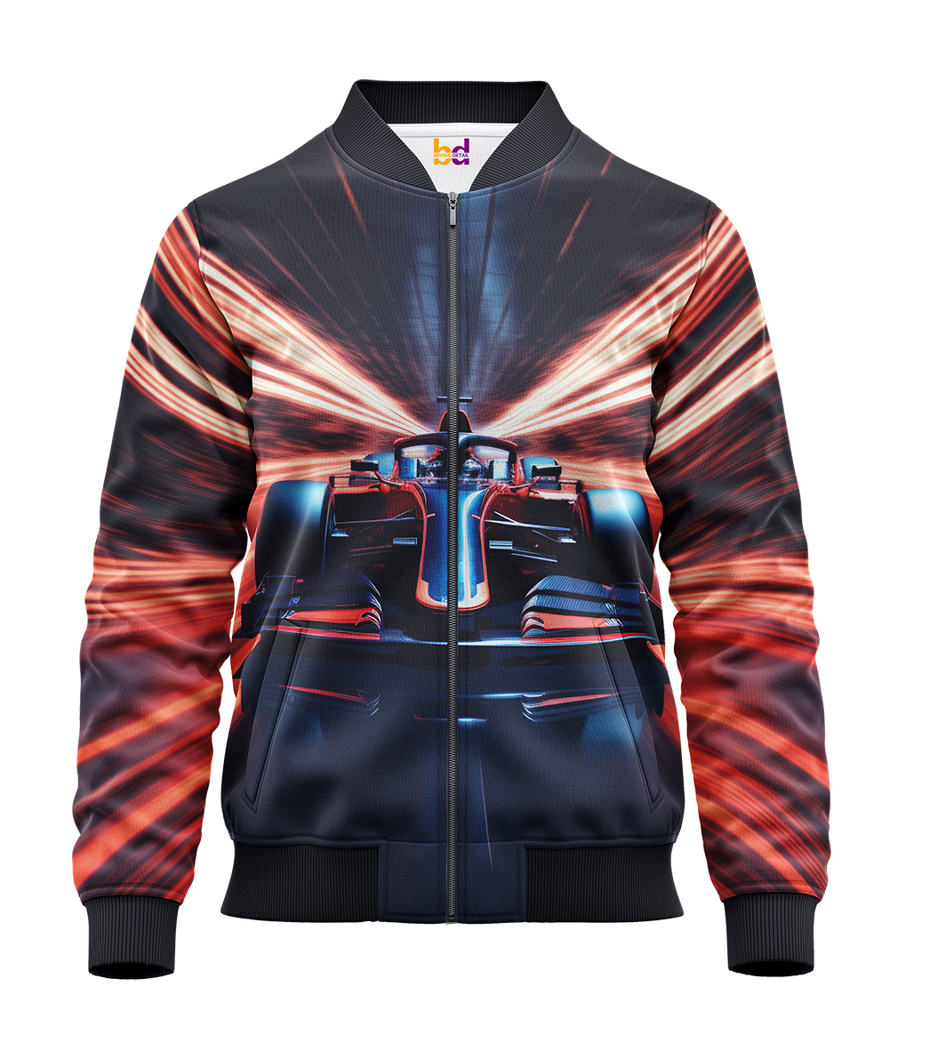 Formula 1 Car Bomber Jacket