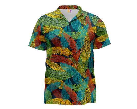 Feather Hawaiian Shirt