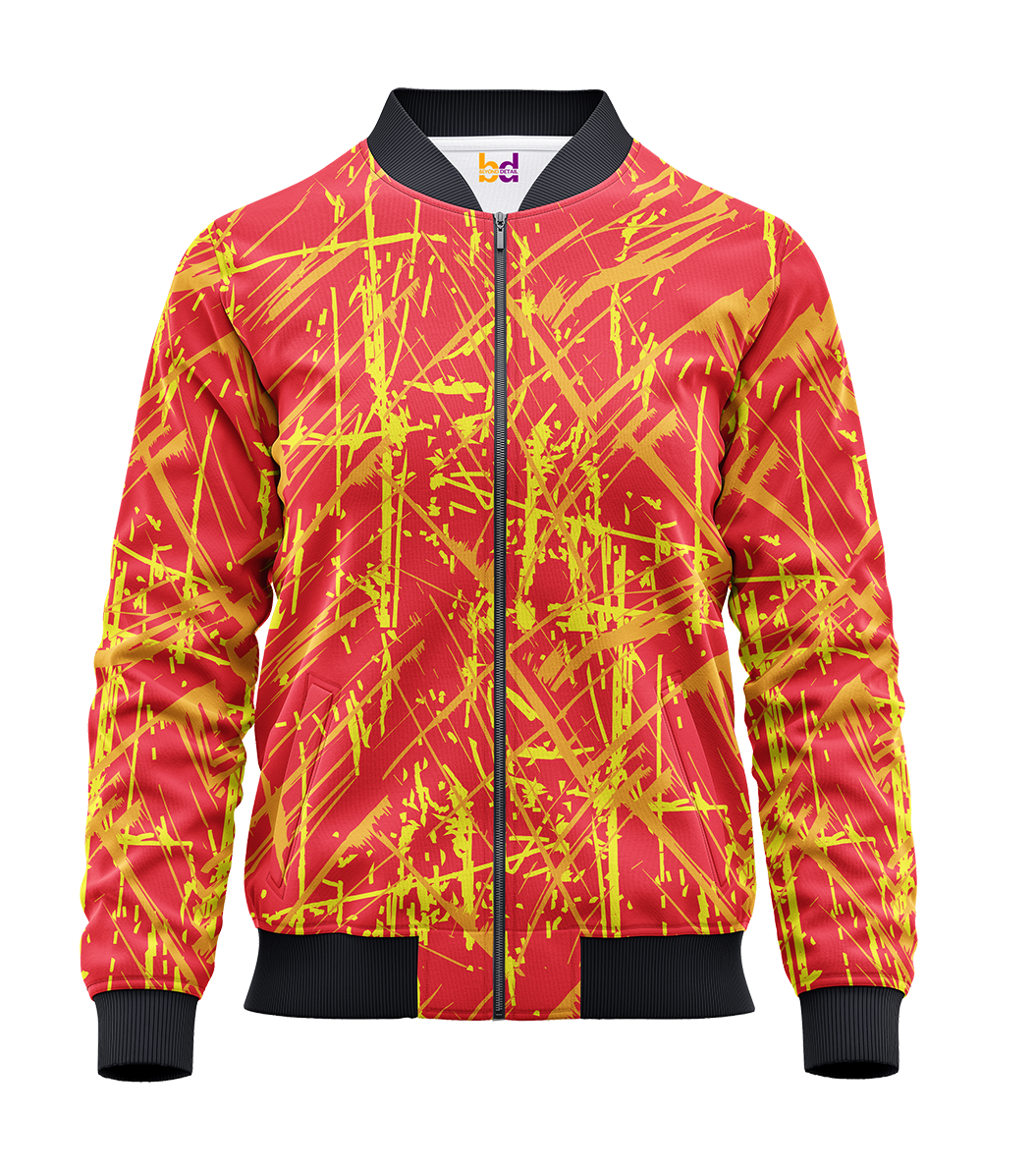 Fenta Brush Bomber Jacket