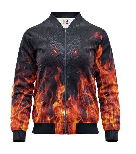 Fire Demon Bomber Jacket
