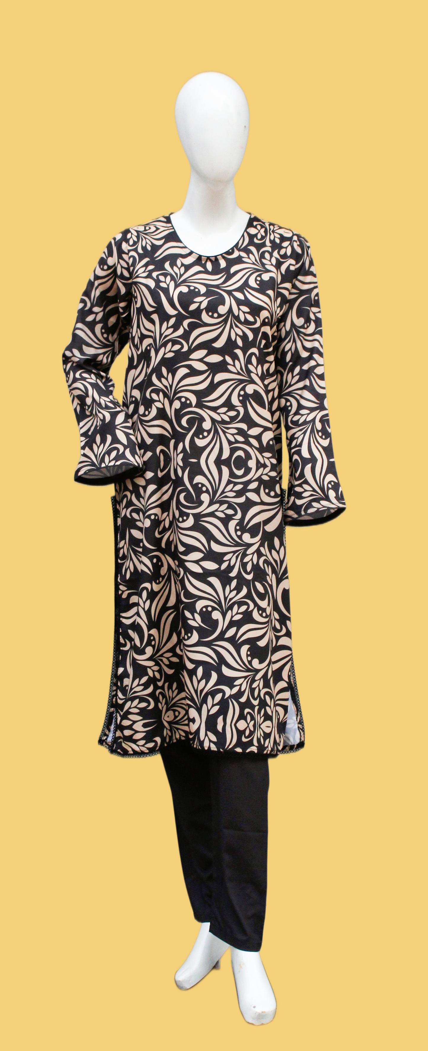 Golden Leaf 2 Piece Ladies Suit