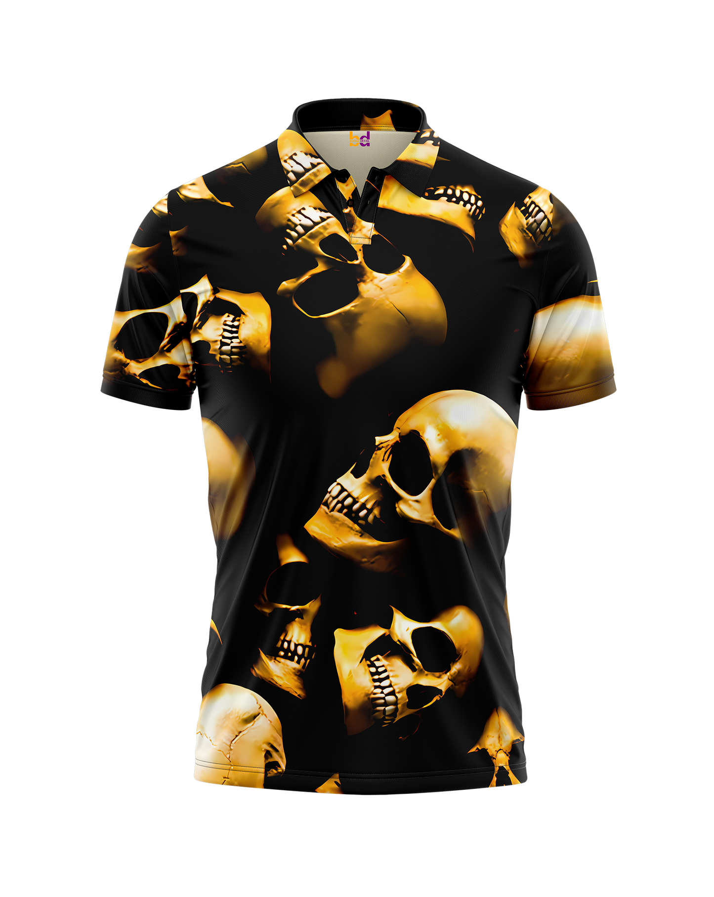 Golden Skulls Polo