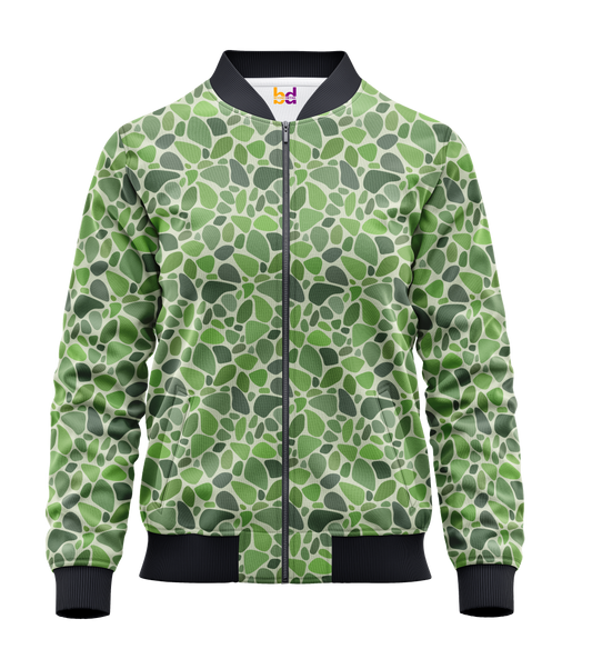 Green Stones Bomber Jacket