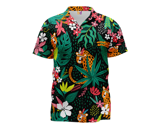 Leopard Hawaiian Shirt