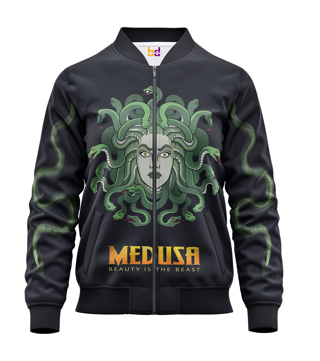 Medusa Snakes Bomber Jacket