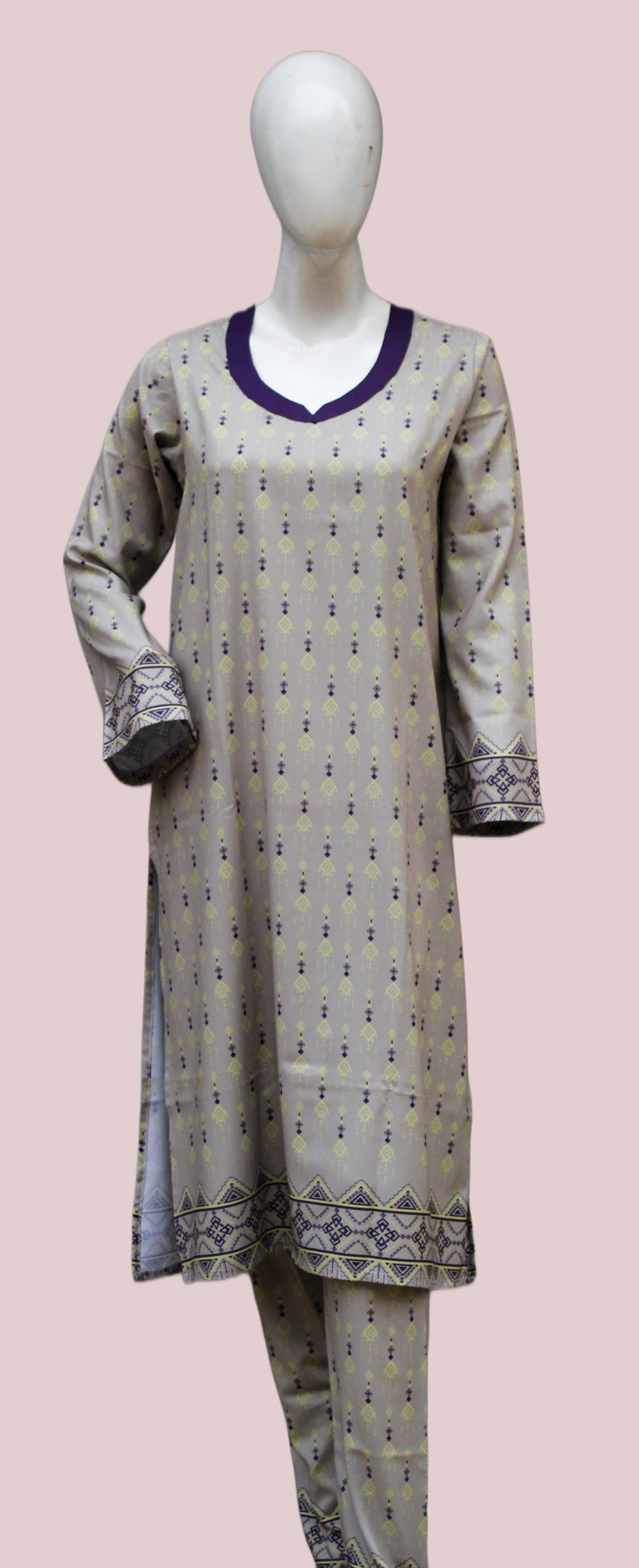Modren Tribal 2 Piece Ladies Suit