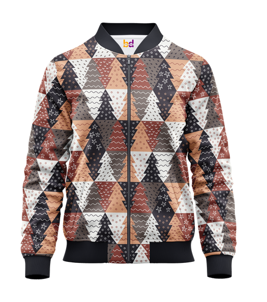 Murree Pine Trees Bomber Jacket