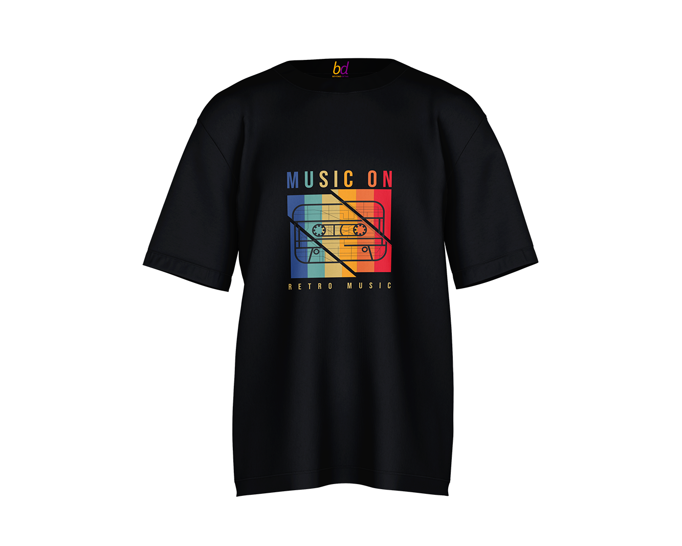 Music On Drop Shoulder