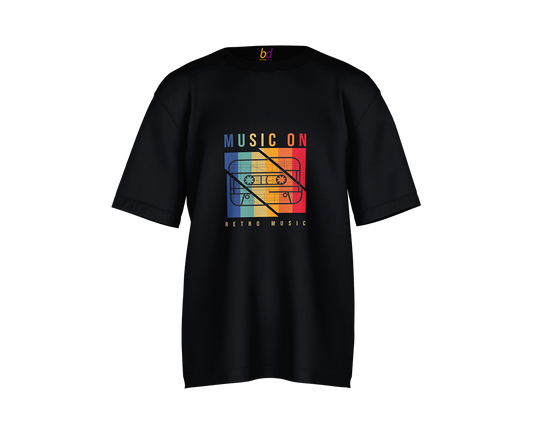 Music On Drop Shoulder