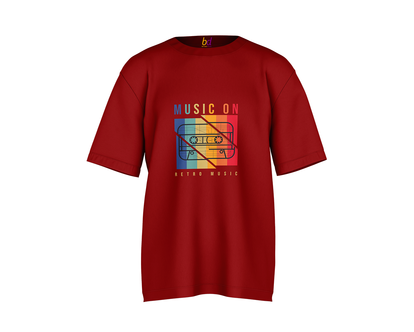 Music On Drop Shoulder