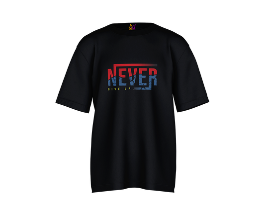 Never Give Up Drop Shoulder