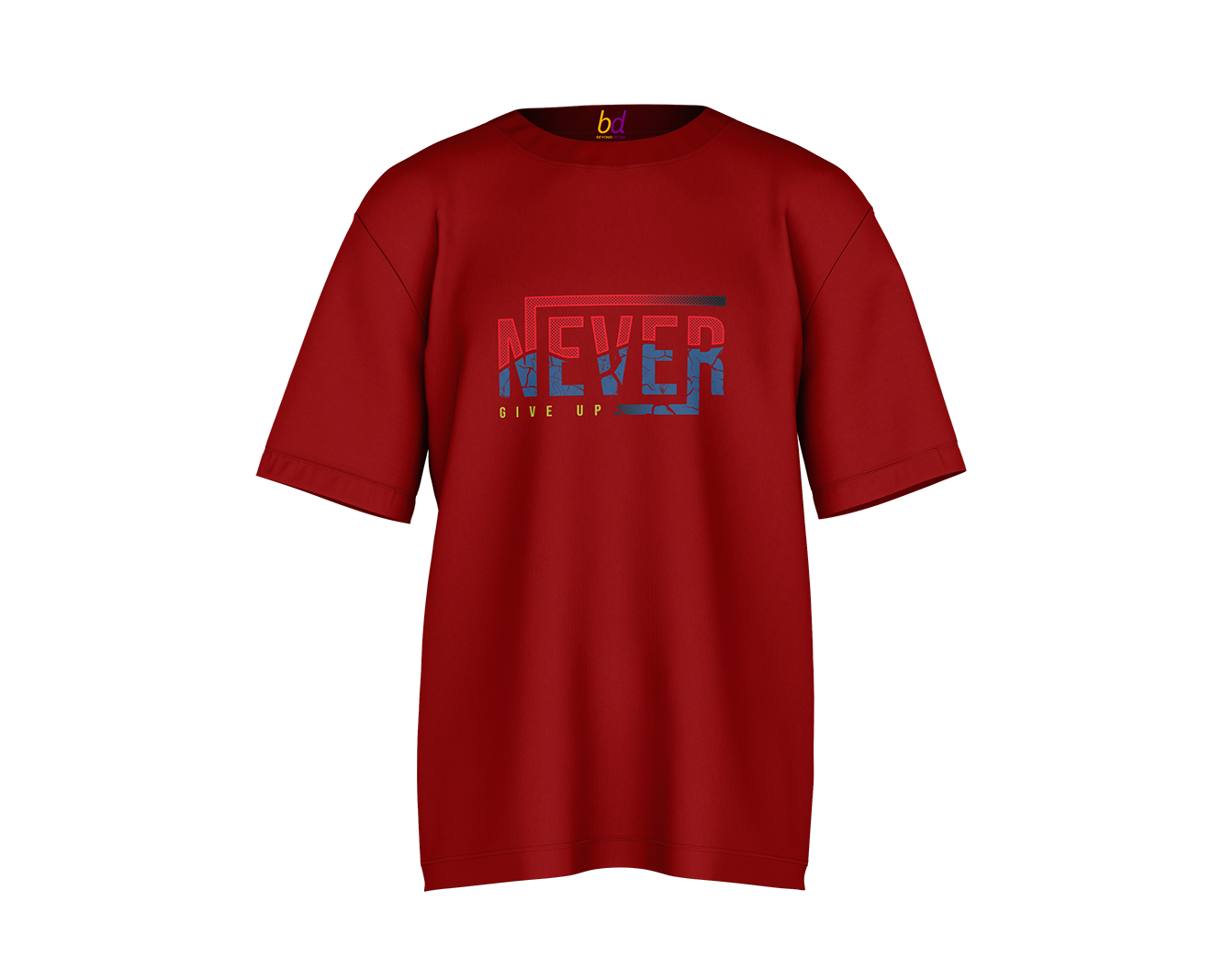 Never Give Up Drop Shoulder