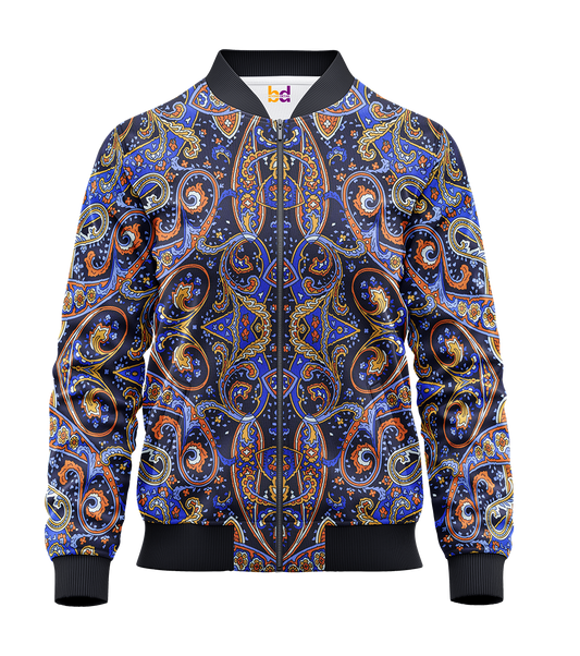 Paisley Bomber Jacket