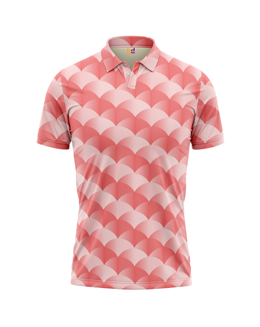 Pink Scales Polo