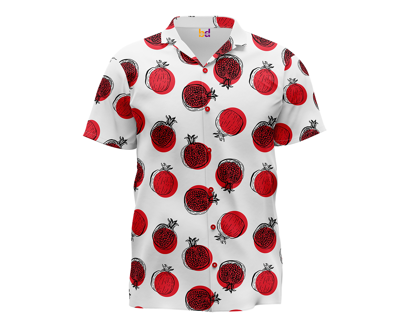 Pomegranate Hawaiian Shirt