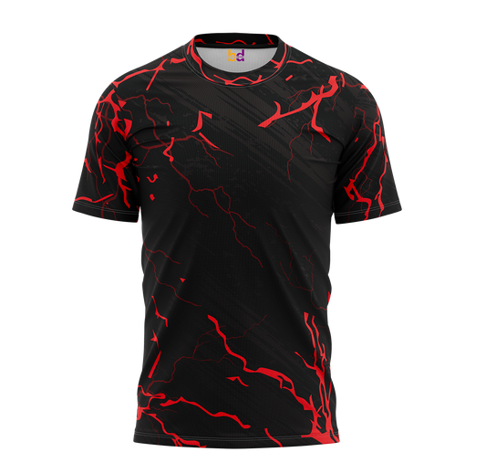 Red Black Lighting T-Shirt