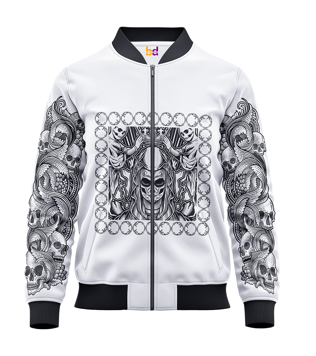 Magical Skulls Bomber Jacket