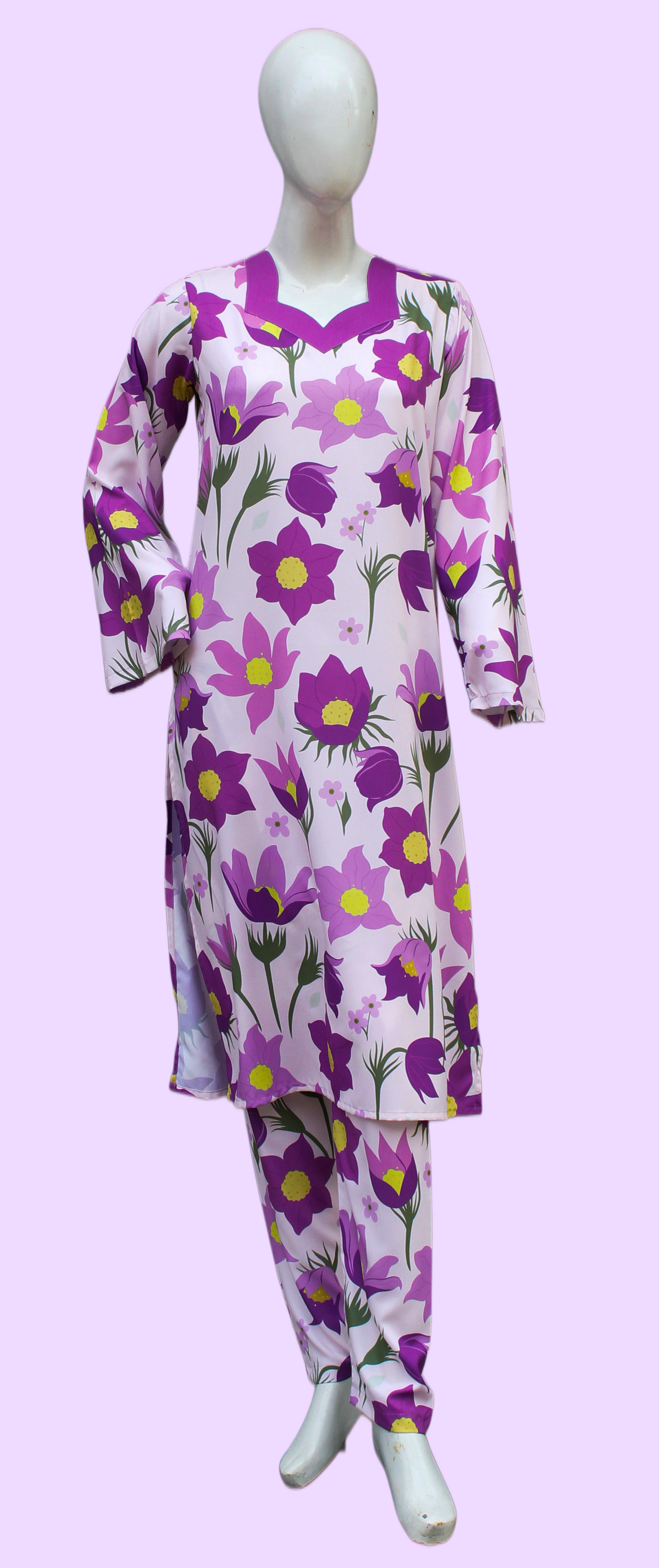 Snow Drops 2 Piece Ladies Suit