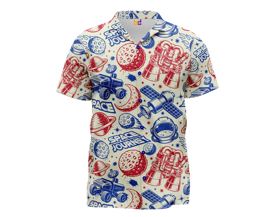 Space Journey Hawaiian Shirt