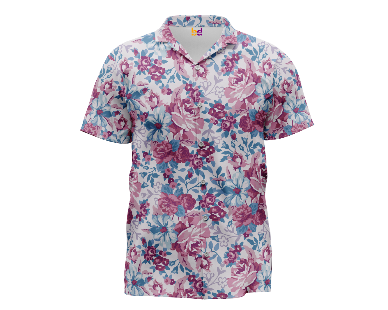 Summer Roses Hawaiian Shirt
