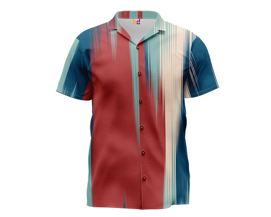 Uzbek Texture Hawaiian Shirt