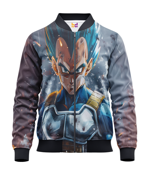 Vegeta Blue Bomber Jacket