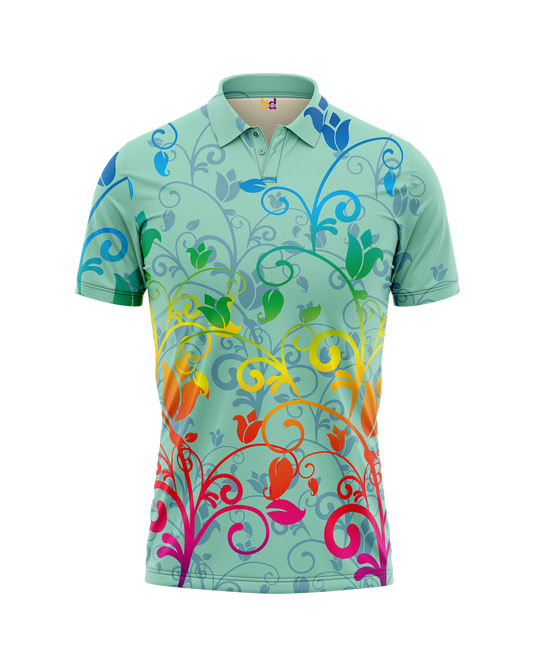Vine Flowers Polo