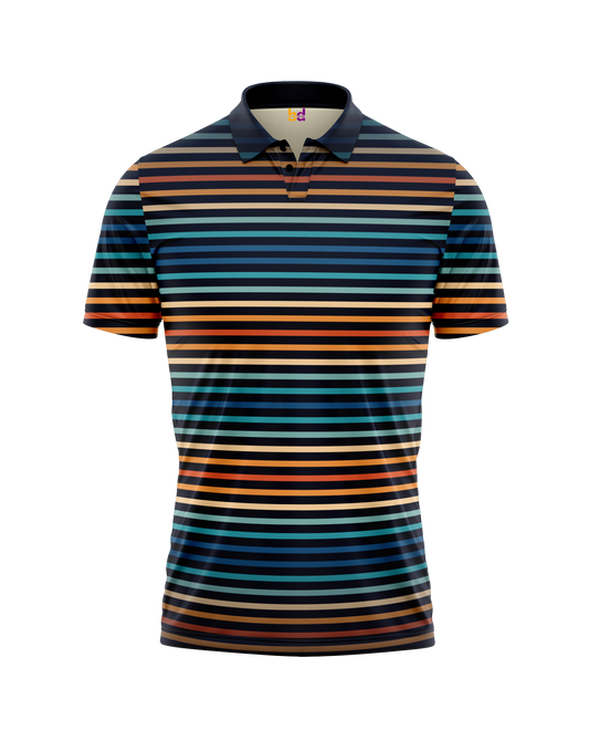 Vintage Retro Style Polo
