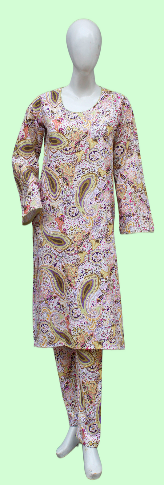 Wild Floral 2 Piece Ladies Suit