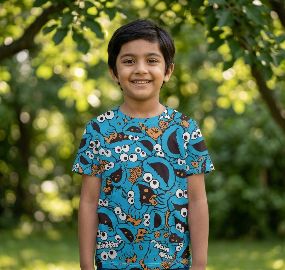 Cookie Monster Kids T-Shirt