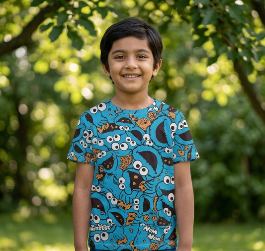 Cookie Monster Kids T-Shirt