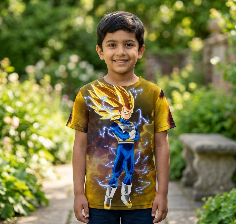 SSJ3 Vegeta Kids T-Shirt