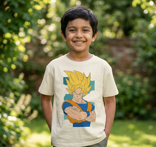 Super Saiyan Goku Kids T-Shirt