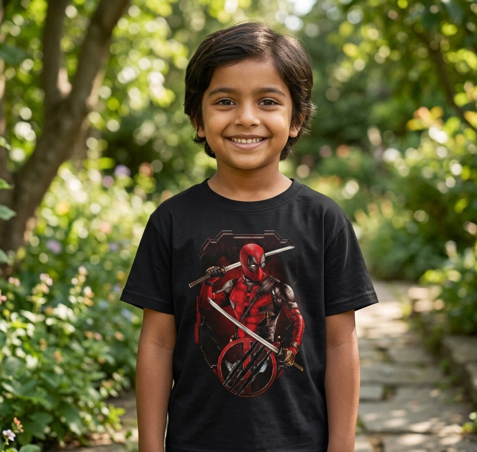 Deadpool Wolverine Kids T-Shirt
