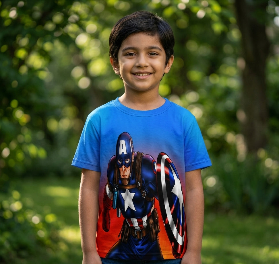 Captain America Kids T-Shirt