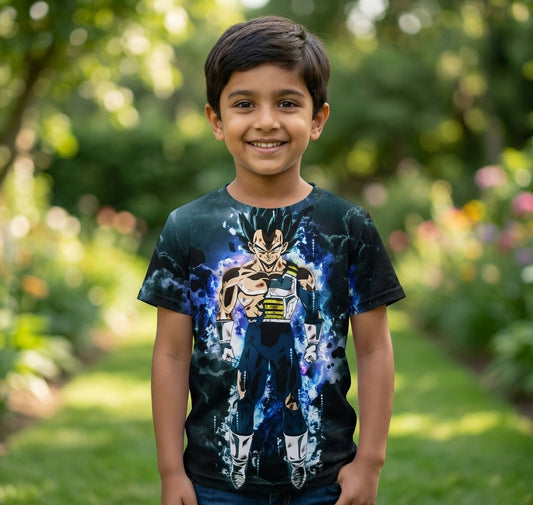 Base Vegeta Kids T-Shirt